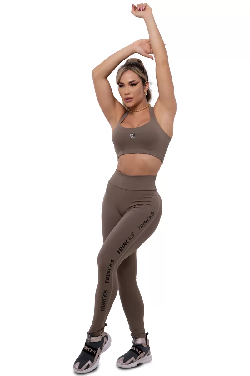 Trincks - Basic Cappucino Leggings and Top Set - 