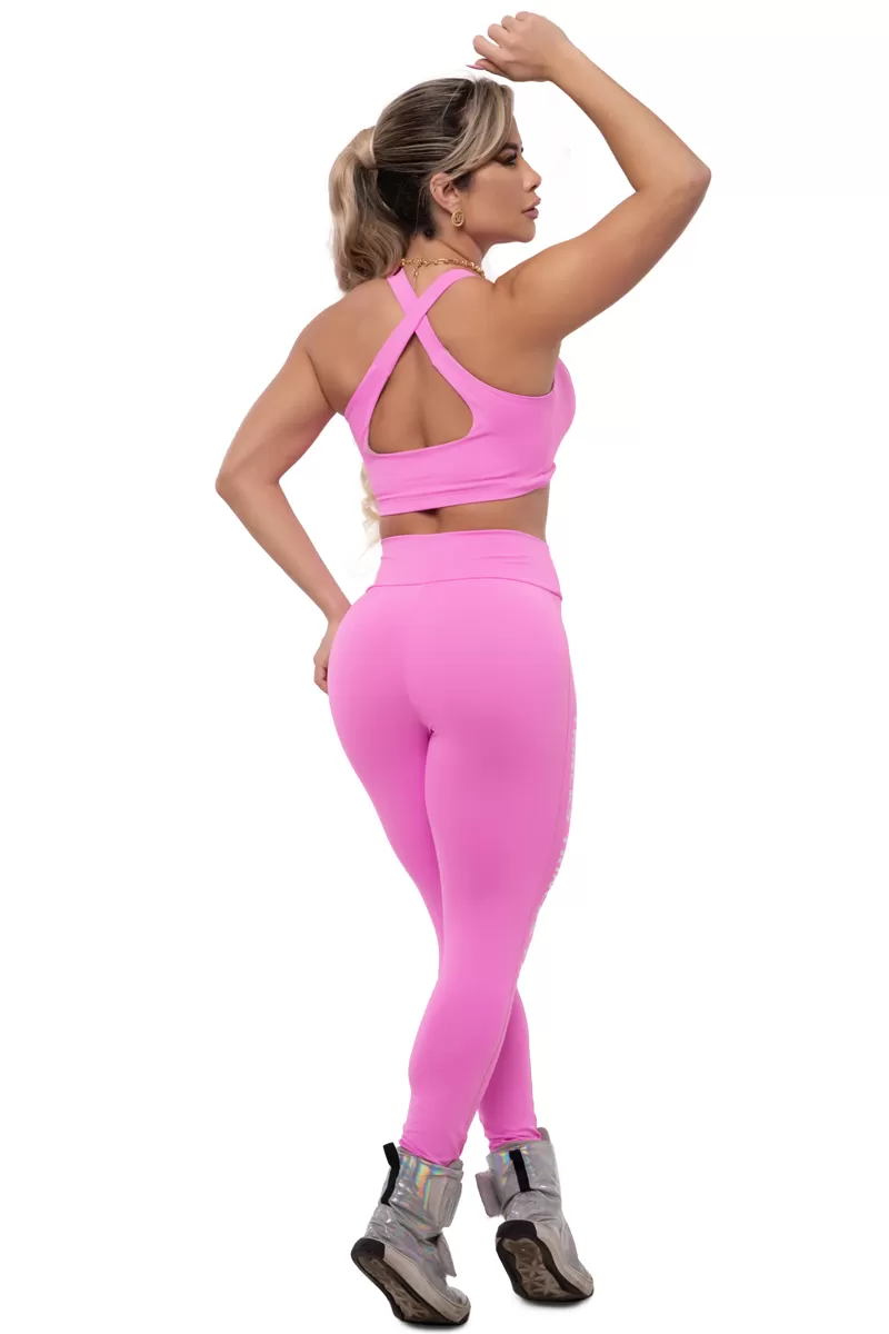 Trincks - Pink Basic Top and Leggings Set - 