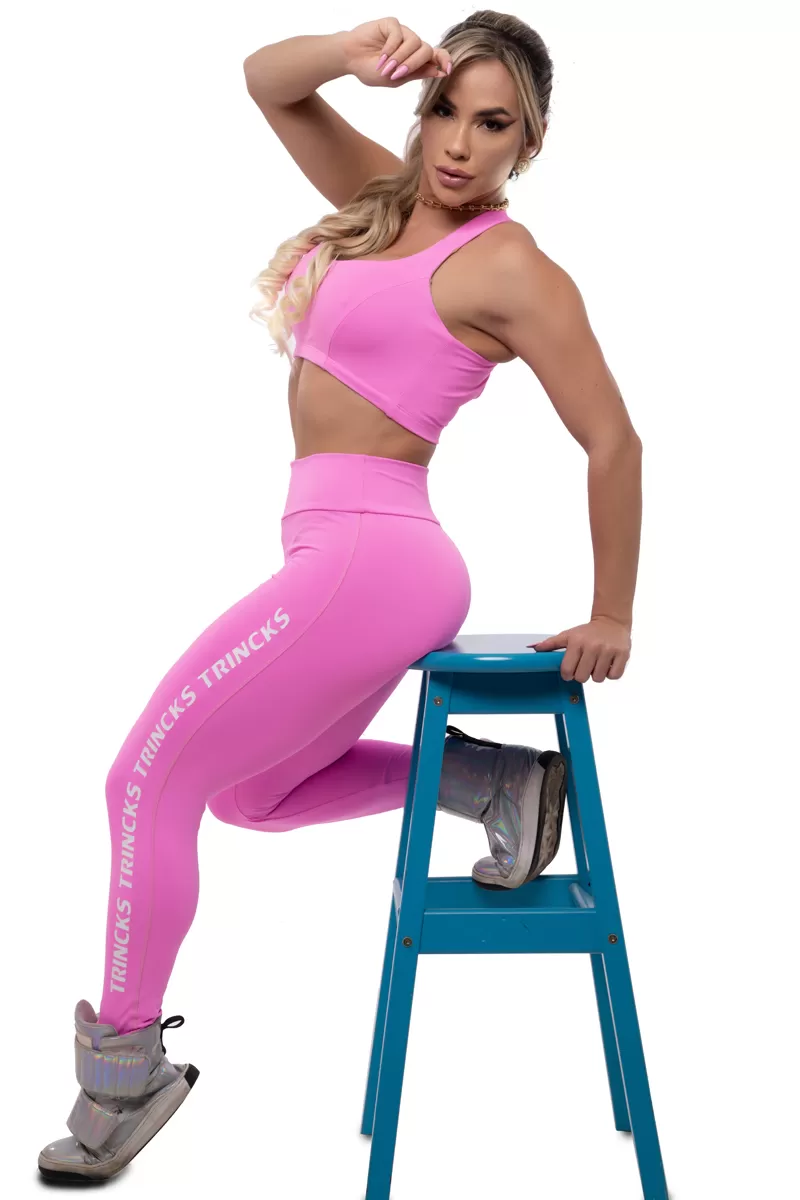 Trincks - Pink Basic Top and Leggings Set - 