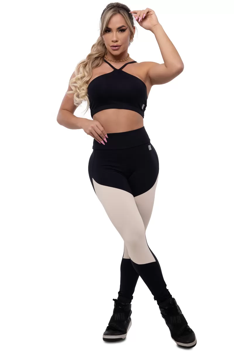 Trincks - Conjunto Legging e Top Alure Black - 