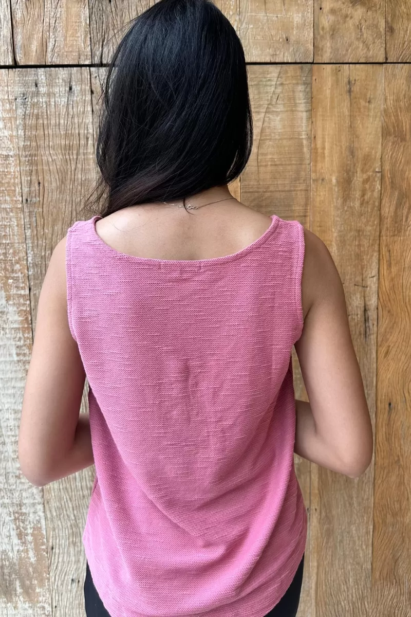 Hidrogênio - SWEATSHIRT TANK TOP WITH BUTTONS ON SPANISH NECKLINE - 18875401