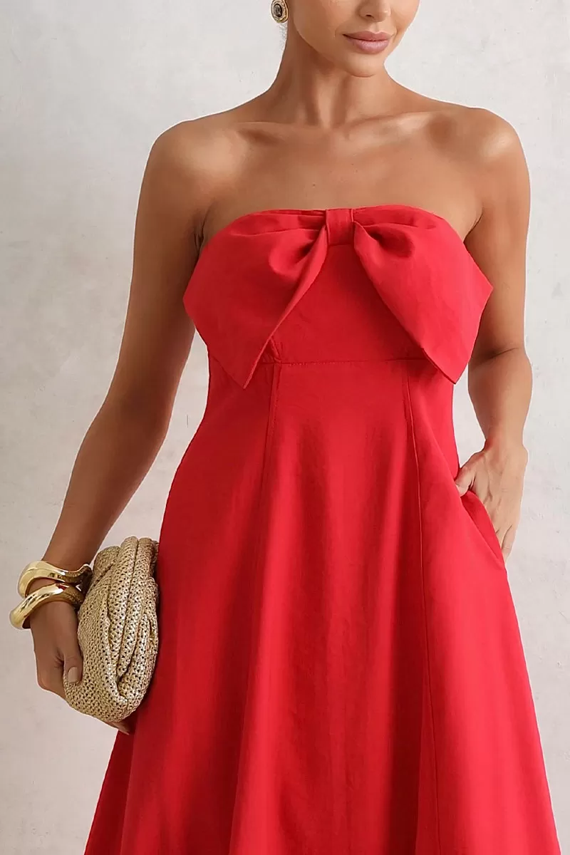 Miss Misses - Vestido Vania Vermelho - 54469024