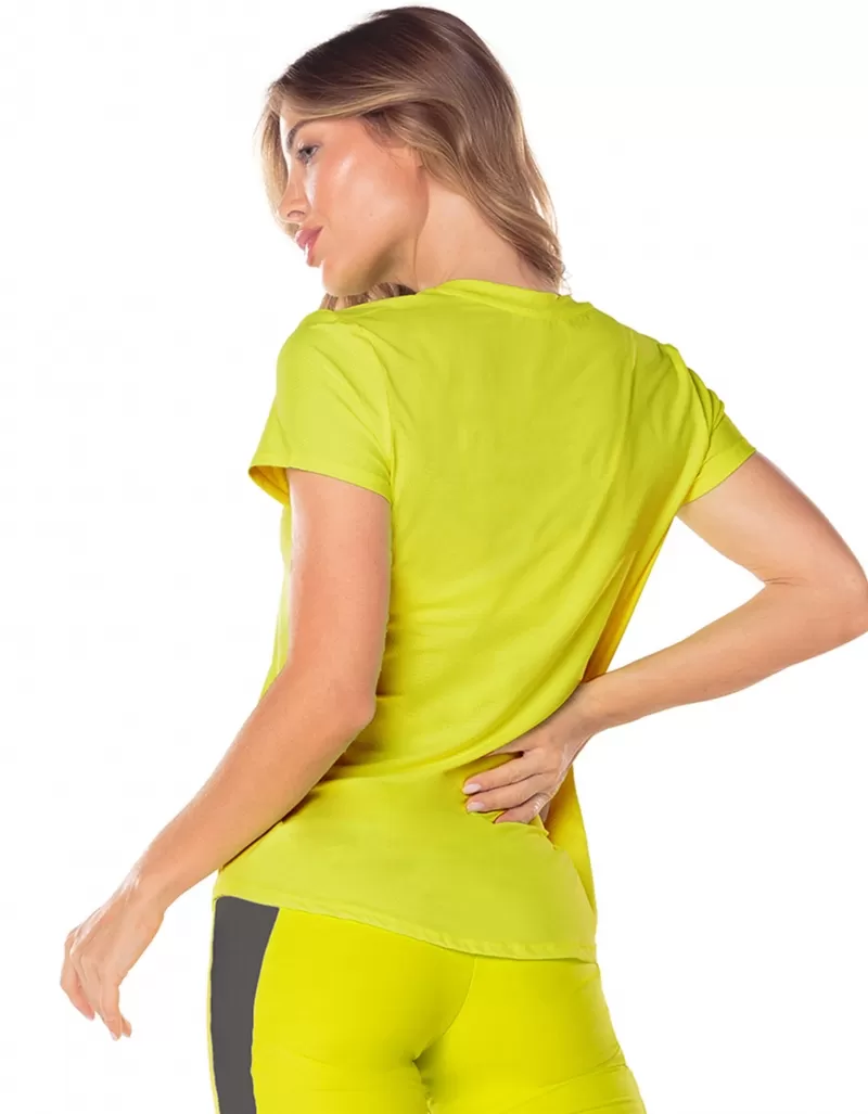 Vestem - Blusa Manga Curta Dry Fit Janice Carambola - BMC31.ESS.C0471