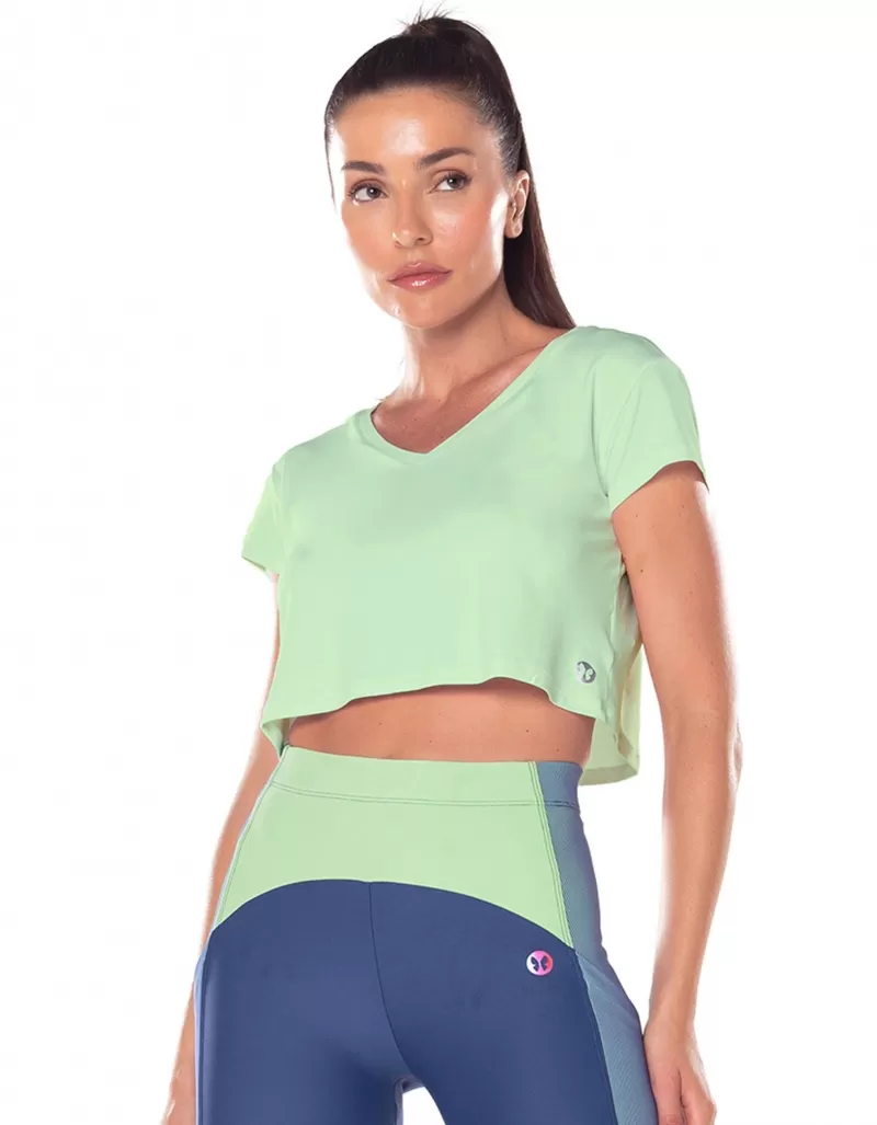 Vestem - Dry Fit Amber Mint Green Short Sleeve Shirt - BMC625.ESS.C0280