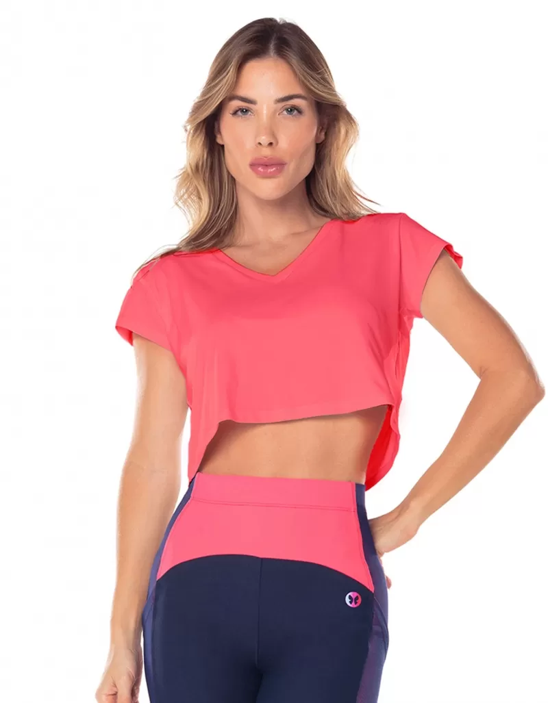 Vestem - Short Sleeve Shirt Dry Fit Amber pink Electra - BMC625.ESS.C0428