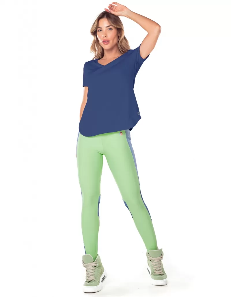 Vestem - Zadar Short Sleeve Dry Fit Shirt in Jeans Blue - BMC654.ESS.C0257