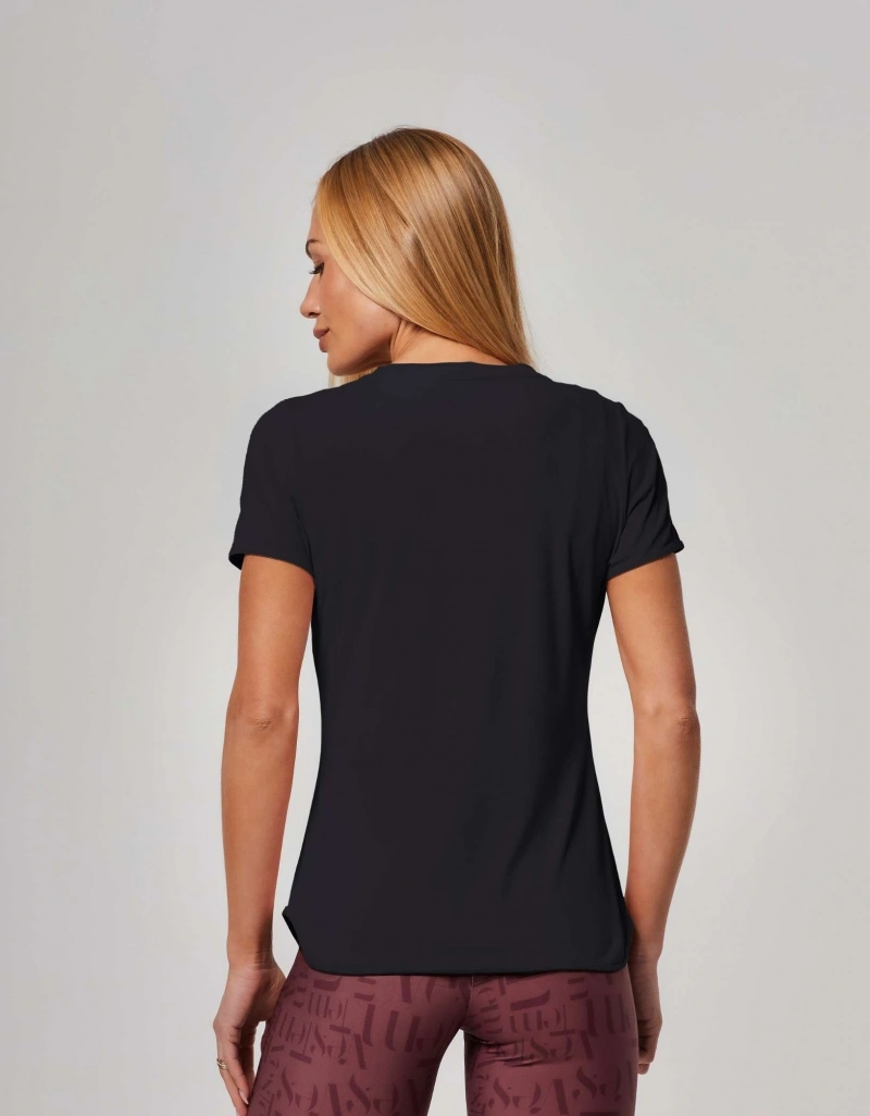 Vestem - Blusa Manga Curta Dry Fit Zadar Preto - BMC654.ESS.C0002