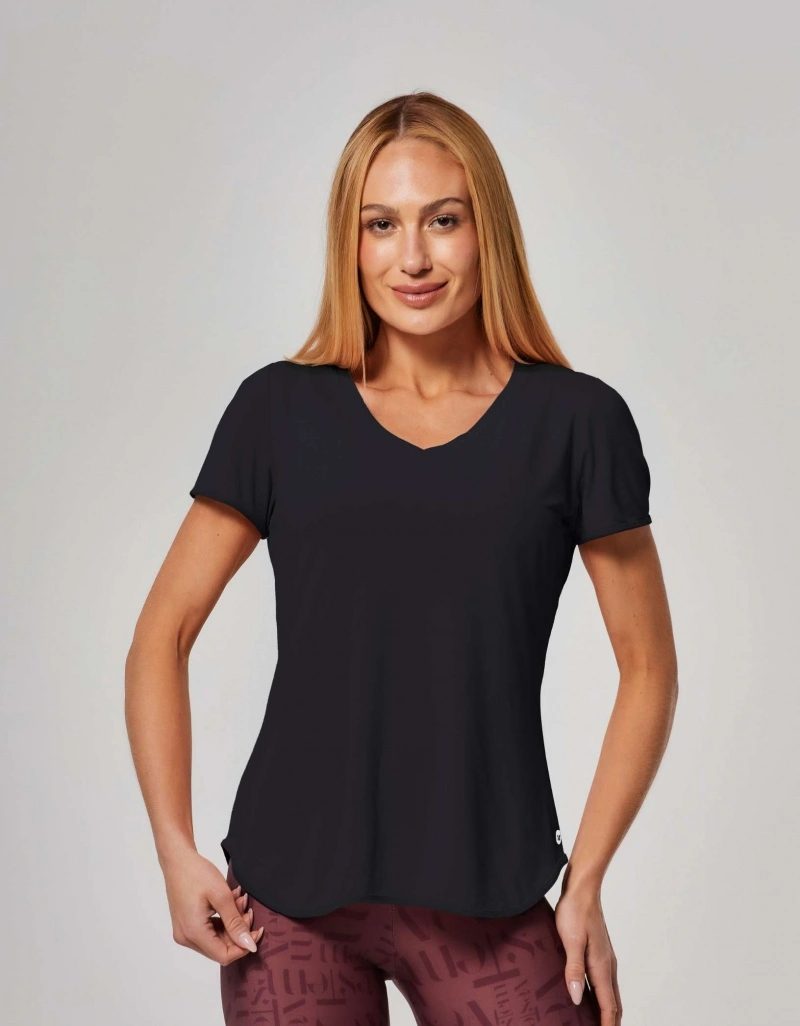 Vestem - Blusa Manga Curta Dry Fit Zadar Preto - BMC654.ESS.C0002