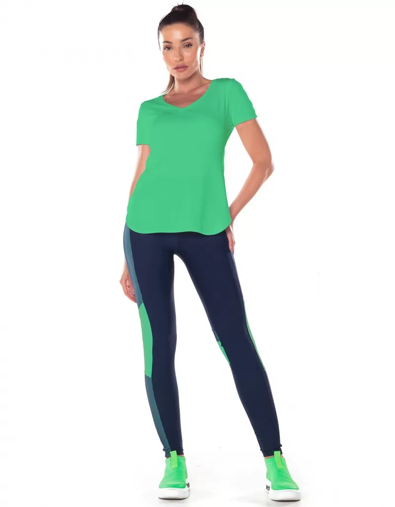 Vestem - Blusa Manga Curta Dry Fit Zadar Verde Twist - BMC654.ESS.C0449