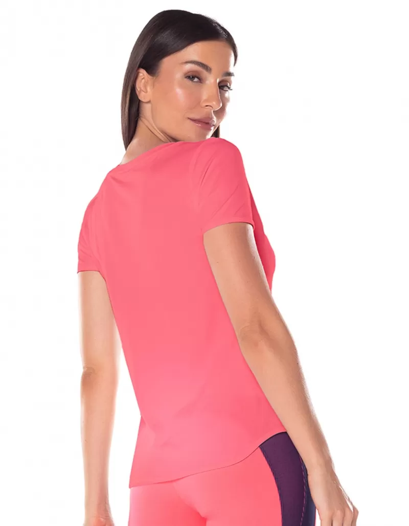 Vestem - Blusa Manga Curta Dry Fit Zadar Rosa Electra - BMC654.ESS.C0428