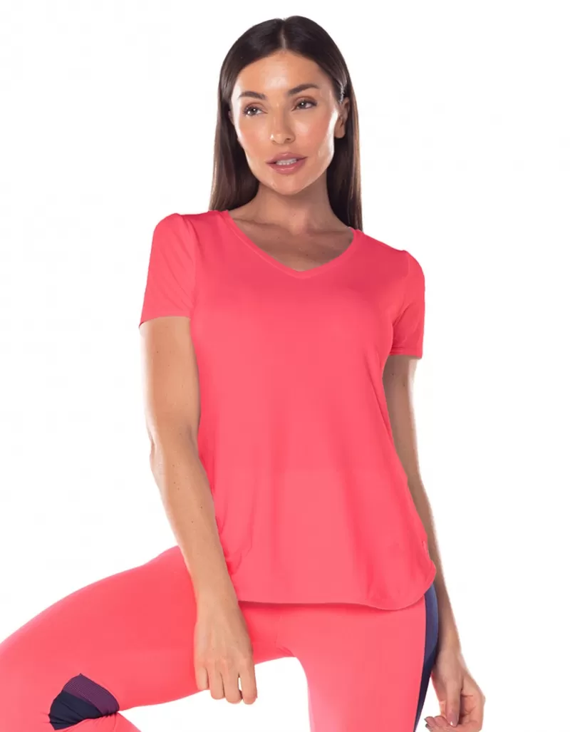 Vestem - Zadar Short Sleeve Dry Fit Shirt Pink Electra - BMC654.ESS.C0428