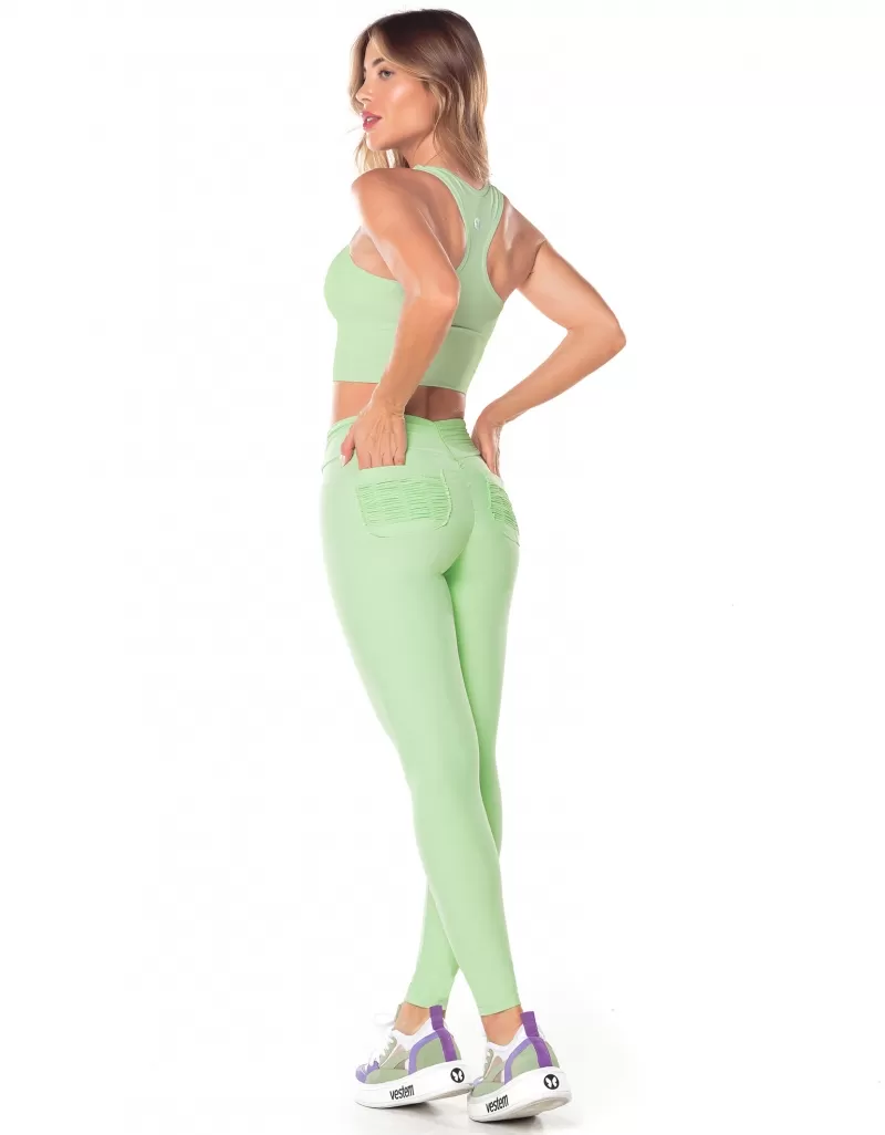 Vestem - Legging Fuso Fact Verde Menta - FS626.ESS.C0280