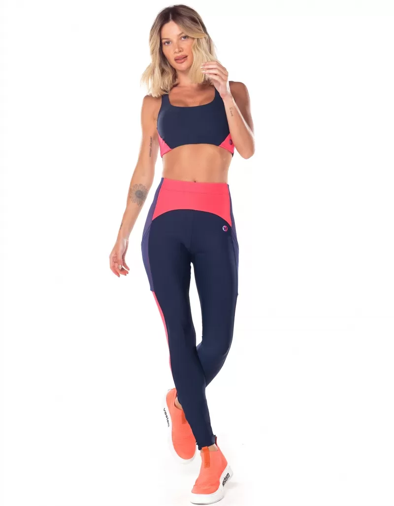 Vestem - Top Assimetrico Waves Marinho Escuridao - TOP1055.V25.C0173