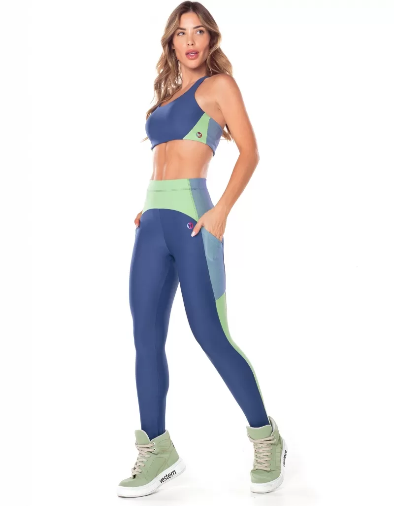 Vestem - Top Assimetrico Waves Azul Jeans - TOP1055.V25.C0257