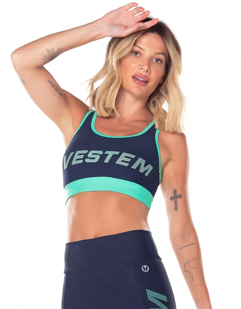 Vestem - Top Nadador Breeze Marinho Escuridao - TOP1058.V25.C0173