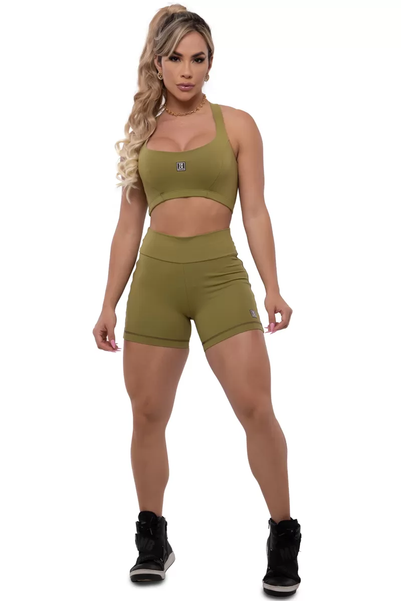 Trincks - Conjunto Short e Top Basic Pistache - 