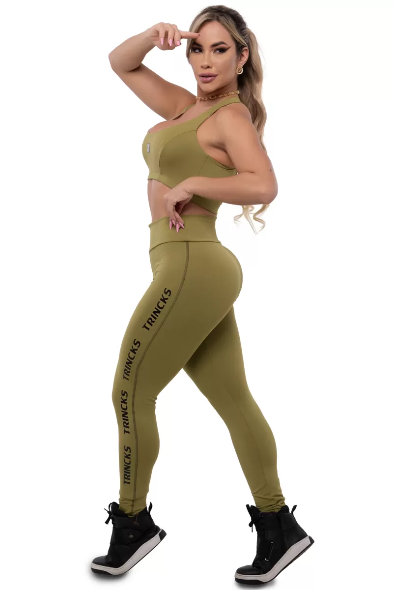 Trincks - Basic Pistachio Leggings and Top Set - 