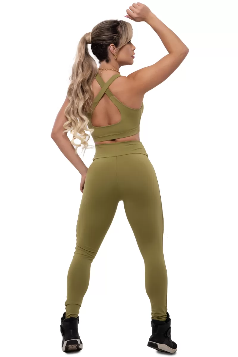 Trincks - Basic Pistachio Leggings and Top Set - 