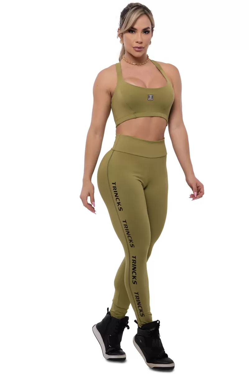 Trincks - Basic Pistachio Leggings and Top Set - 