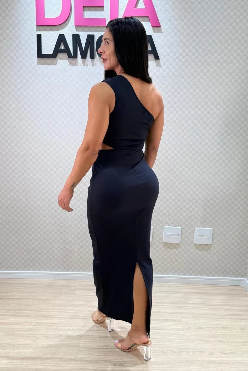 MYFT - RIBBED DRESS WITH CUT OUT - 502VE010380