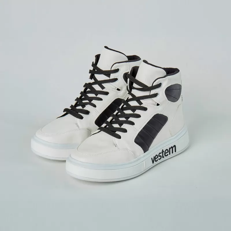 Vestem - Tenis Basquiat Branco e Preto - TE25.C0180