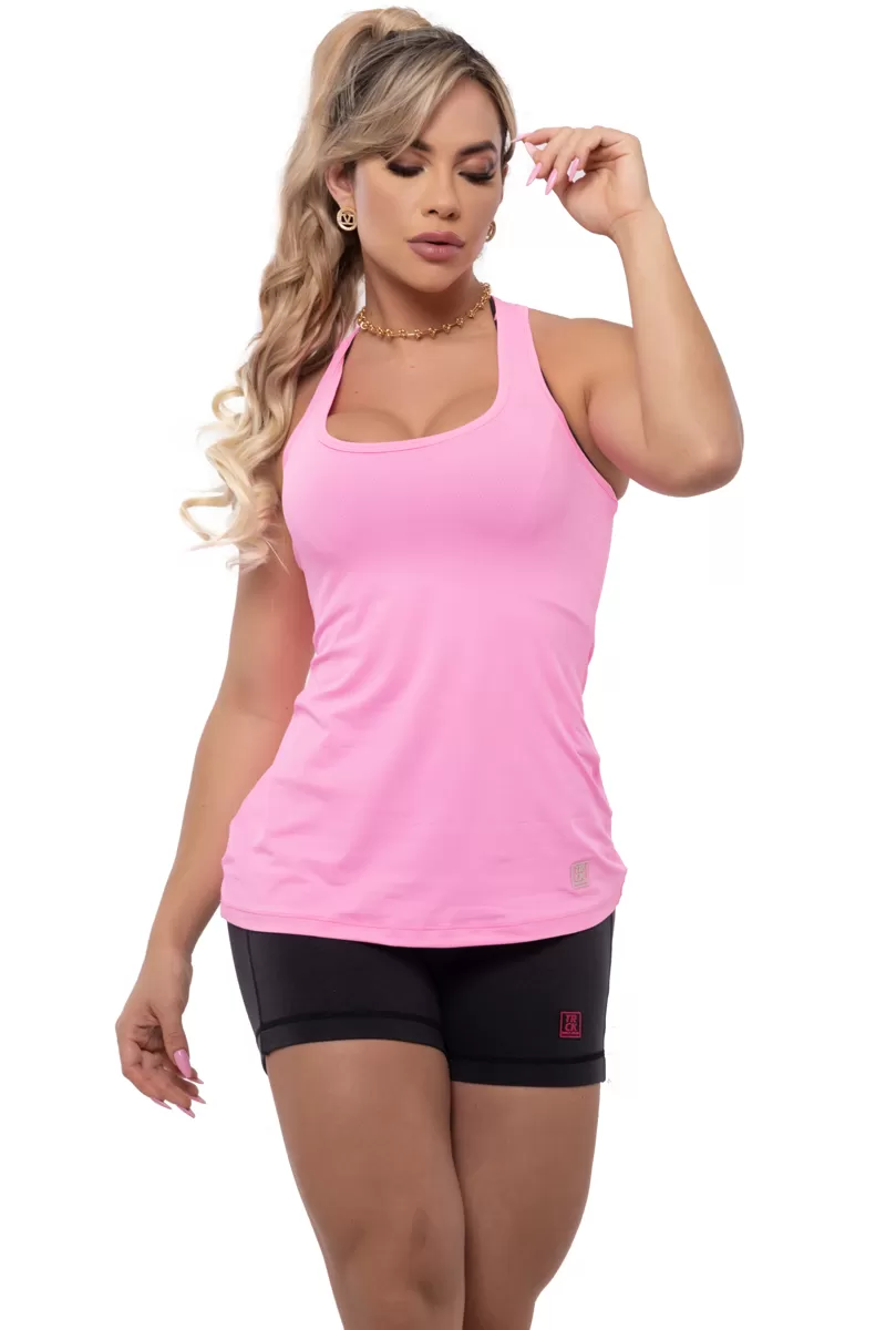 Trincks - Fit Train Pink Swimmer Tank Shirt - 