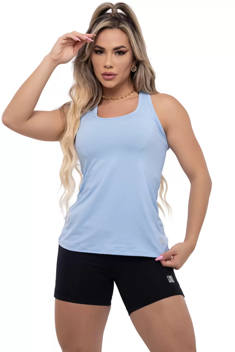 Trincks - FitTrain Light Blue tankrback Tank Shirt - 