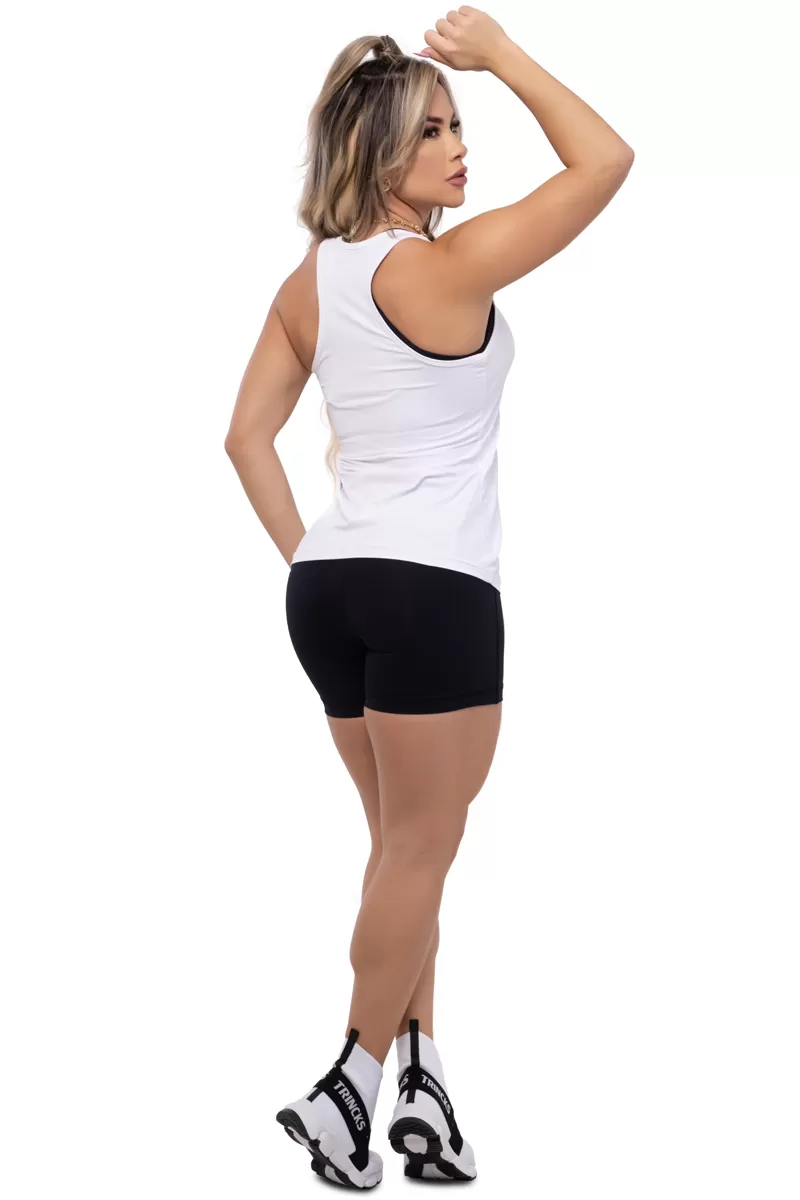 Trincks - Regata FitTrain Branca Nadador - 