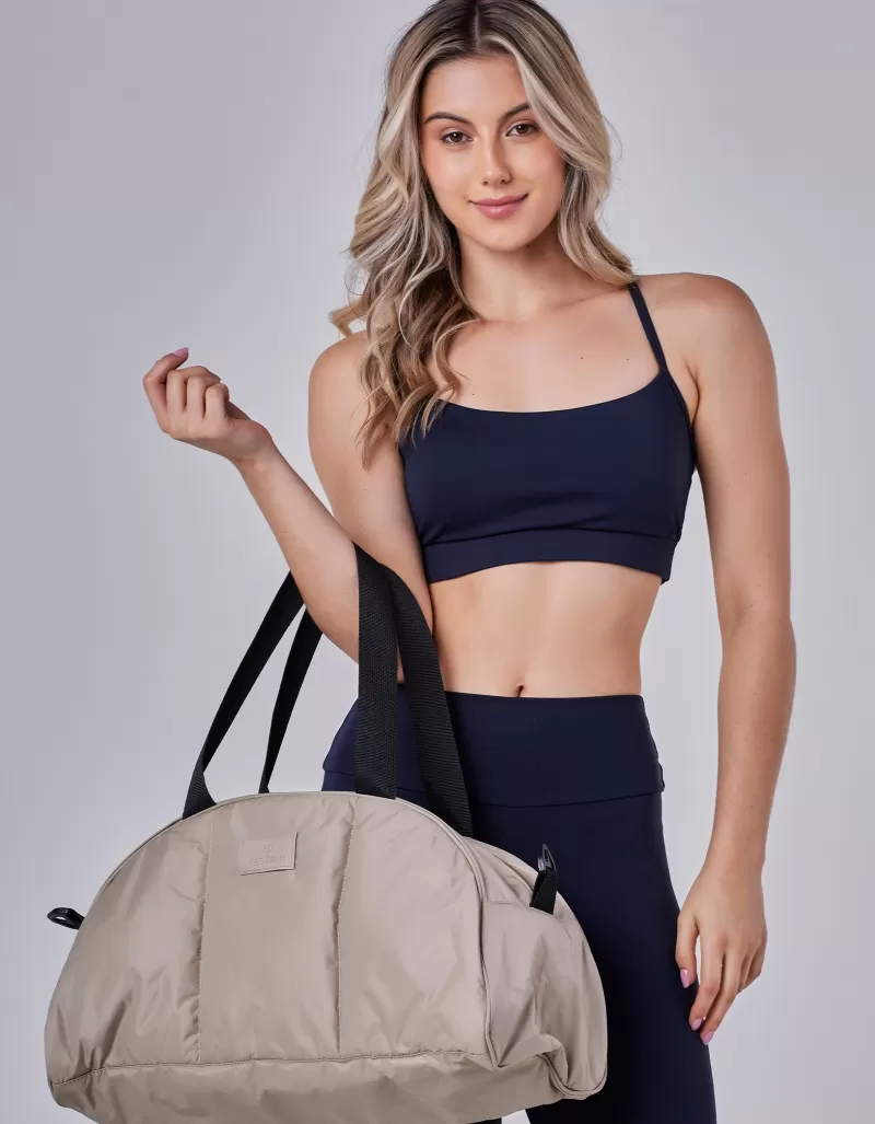 Vestem - Bolsa Academia Matelassê Bege Aveia - BOL65.C0573