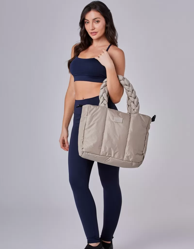 Vestem - Mameshssê Beige Oatmeal Braid Hand Bag - BOL66.C0573