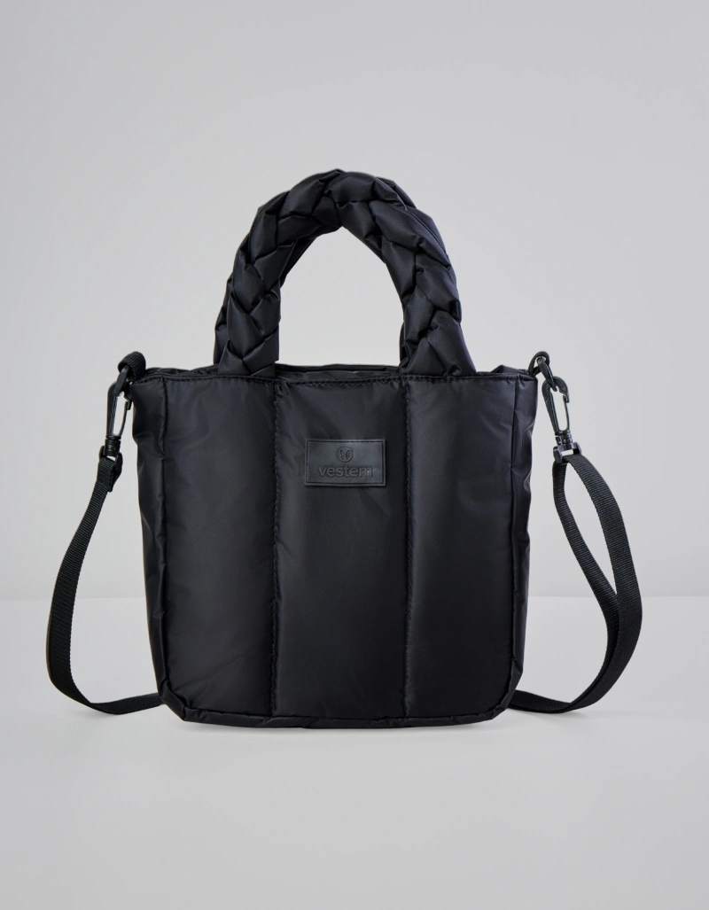 Vestem - Mini Bolsa Trança Matelassê Preto - BOL67.C0002