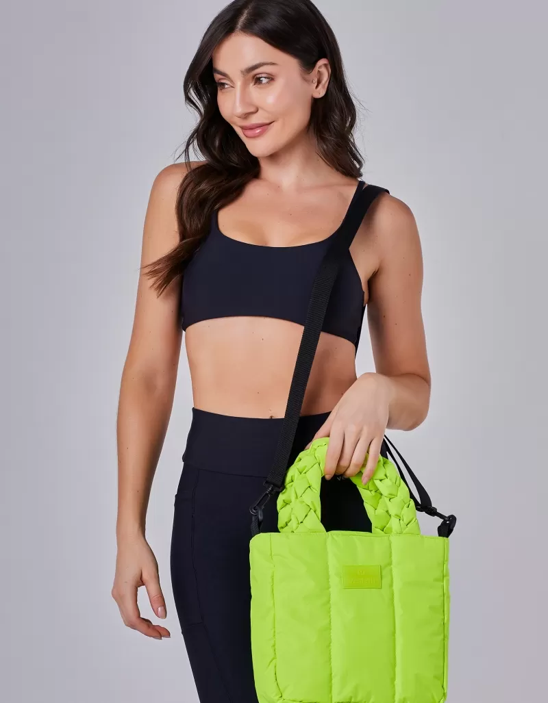 Vestem - Mini Bolsa Trança Matelassê Amarelo Neon - BOL67.C0009