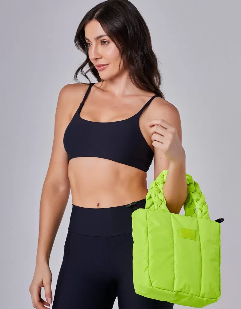 Vestem - Mini Bolsa Trança Matelassê Amarelo Neon - BOL67.C0009