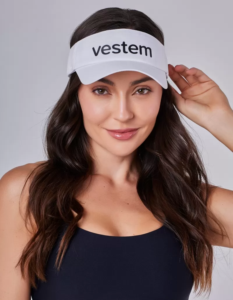 Vestem - Viseira Silk Alto Relevo Branco - VS20.C0001