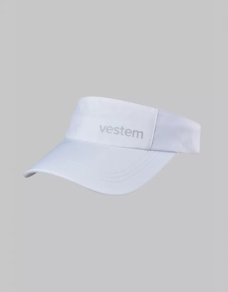 Vestem - White Reflective Vest Visor - VS21.C0001