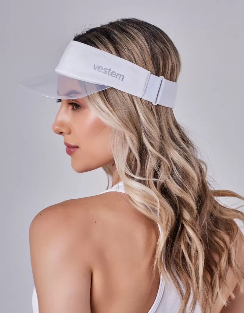 Vestem - Viseira Translucida Vestem Branco - VS22.C0001