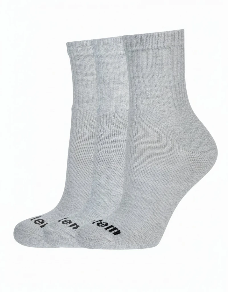 Vestem - Kit C/3 Meia Cano Curto Vestem Mescla - KITMEI11.C0013