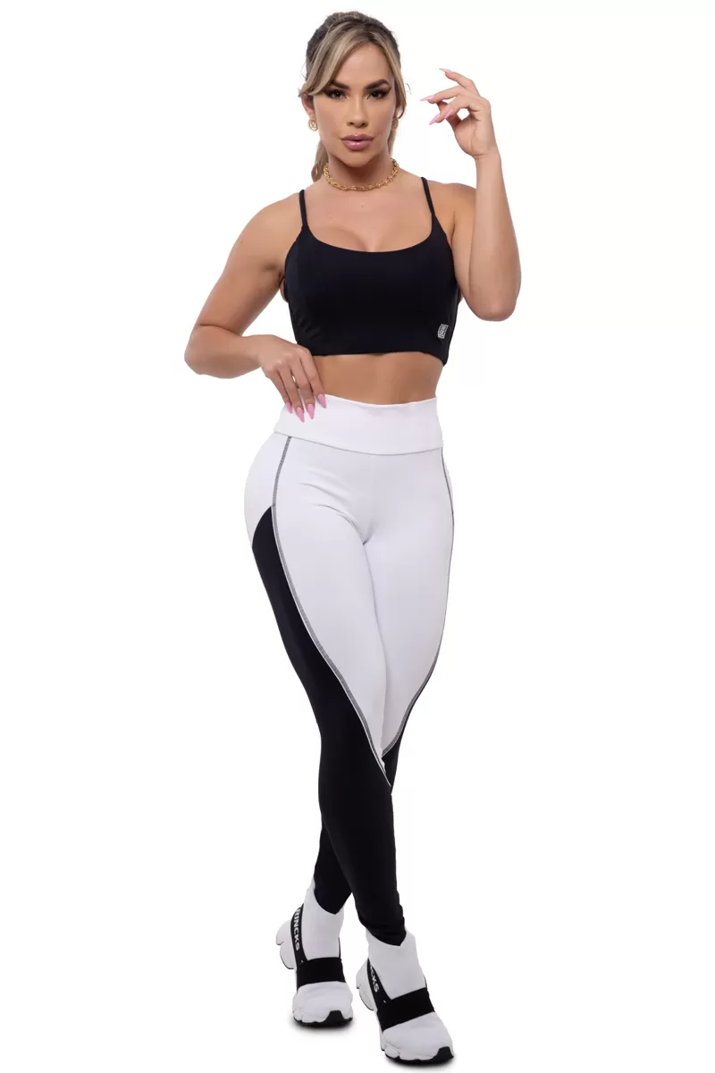 Trincks - Conjunto Legging e Top Lulu Branco - 