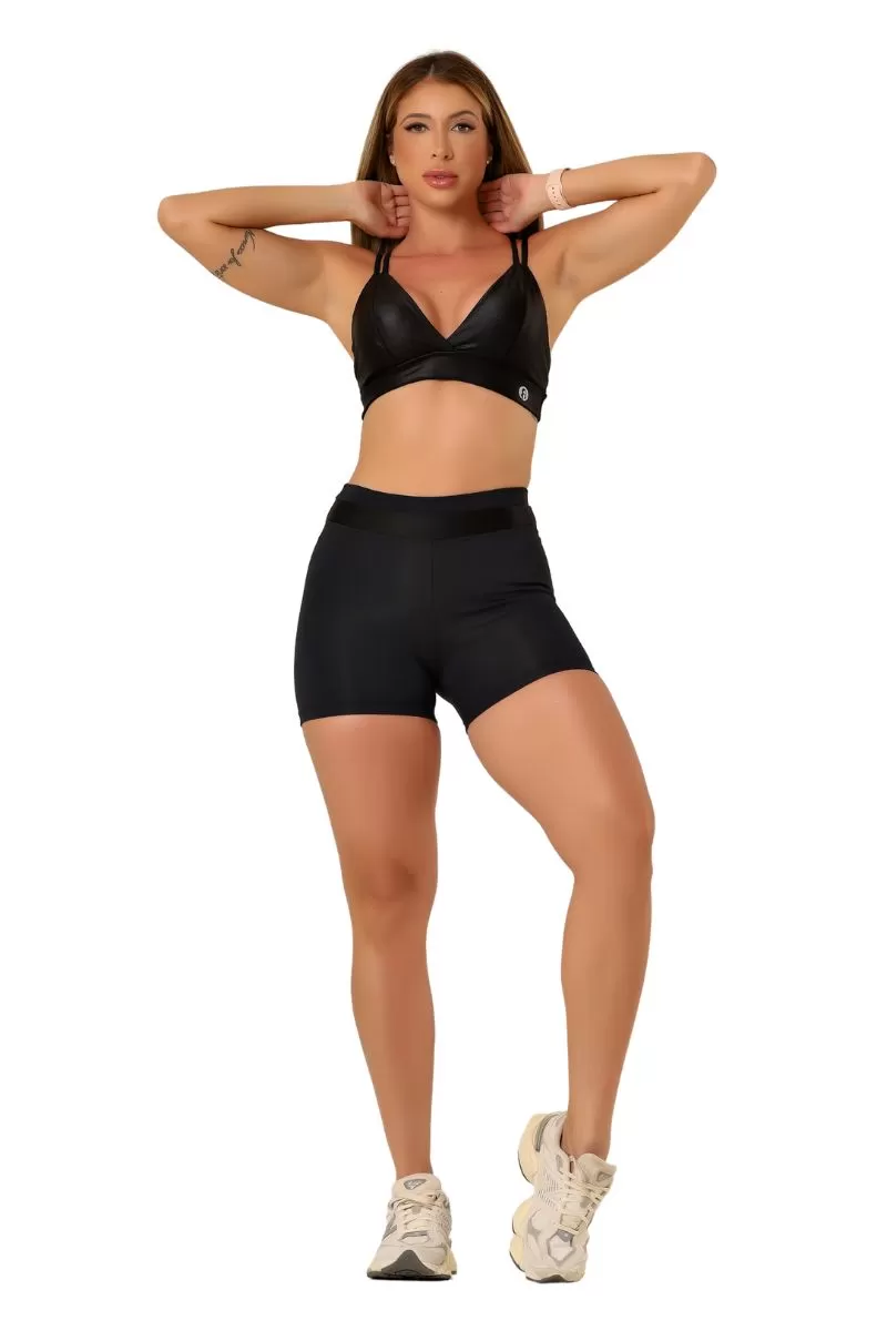 Garotafit - Felicity Black Shorts - SH541A