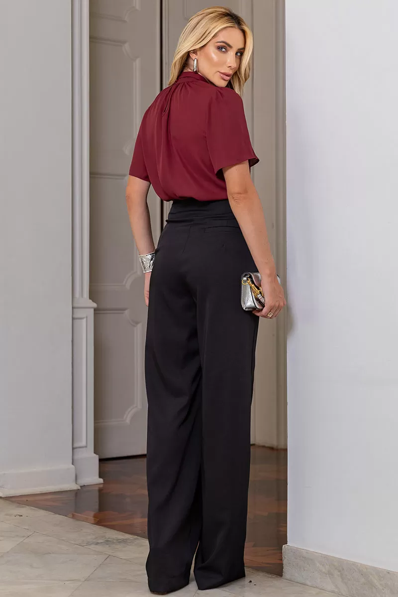 Miss Misses - Blusa Renata Vinho - 54475006