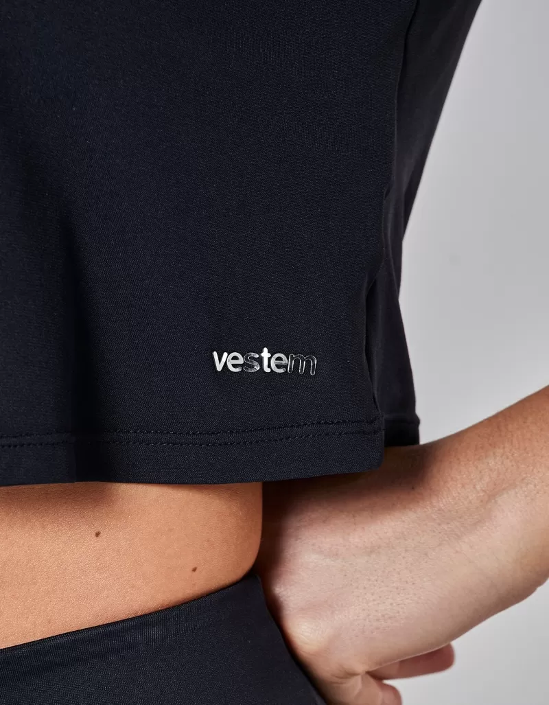 Vestem - Blusa Manga Curta Dry Fit Movement Preto - BMC790.I25.C0002