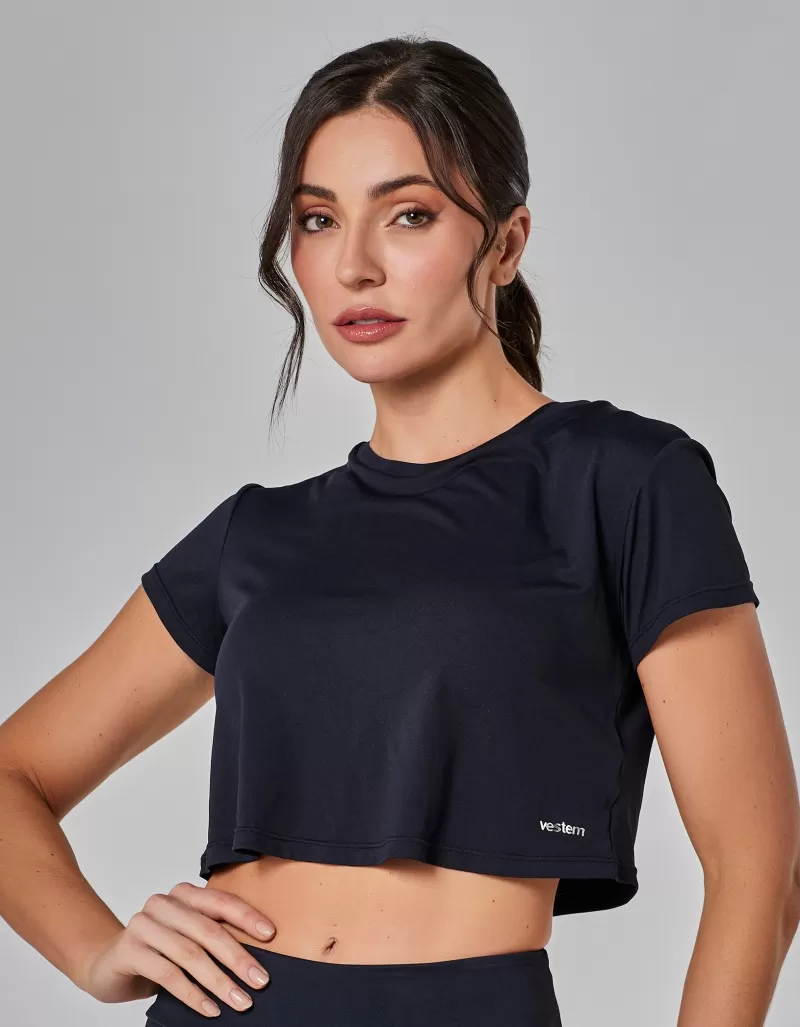 Vestem - Blusa Manga Curta Dry Fit Movement Preto - BMC790.I25.C0002