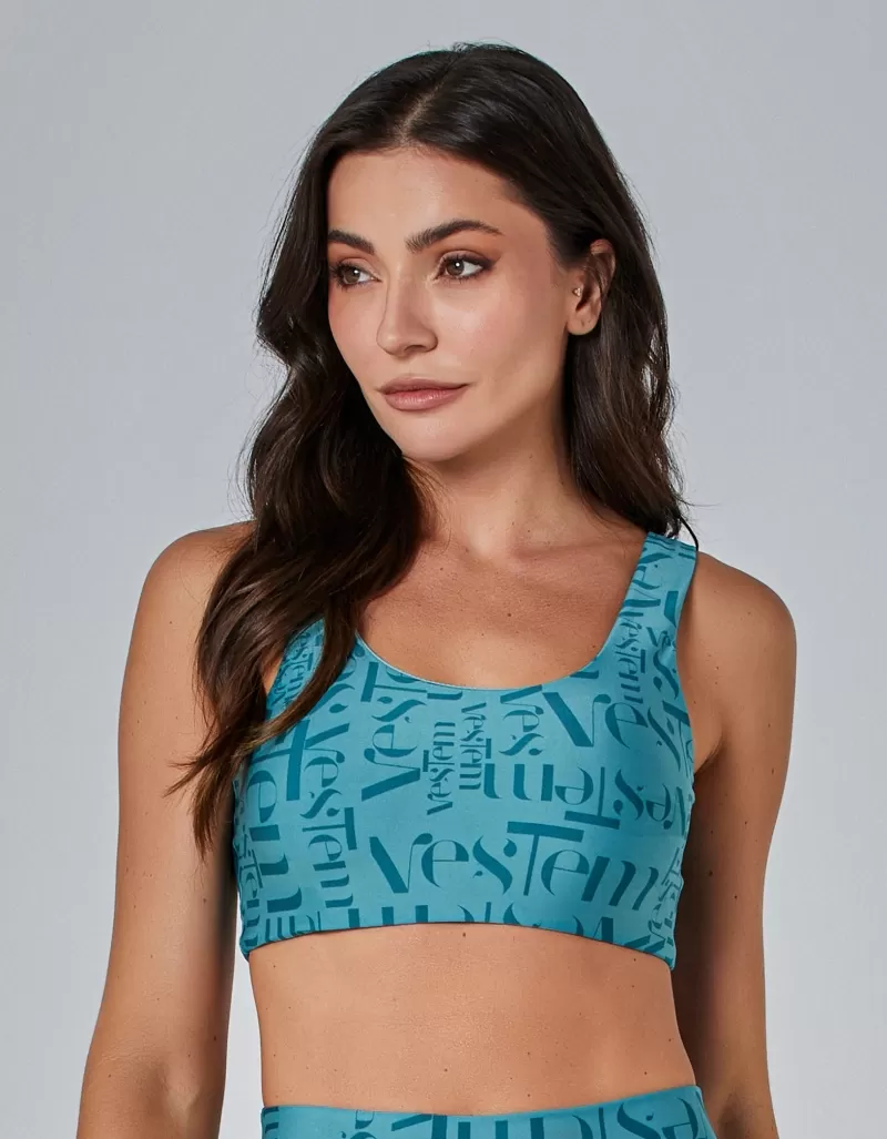 Vestem - Myst Vestem Peacock Medium Support Top - TOP1007.ESS.E1302.I25