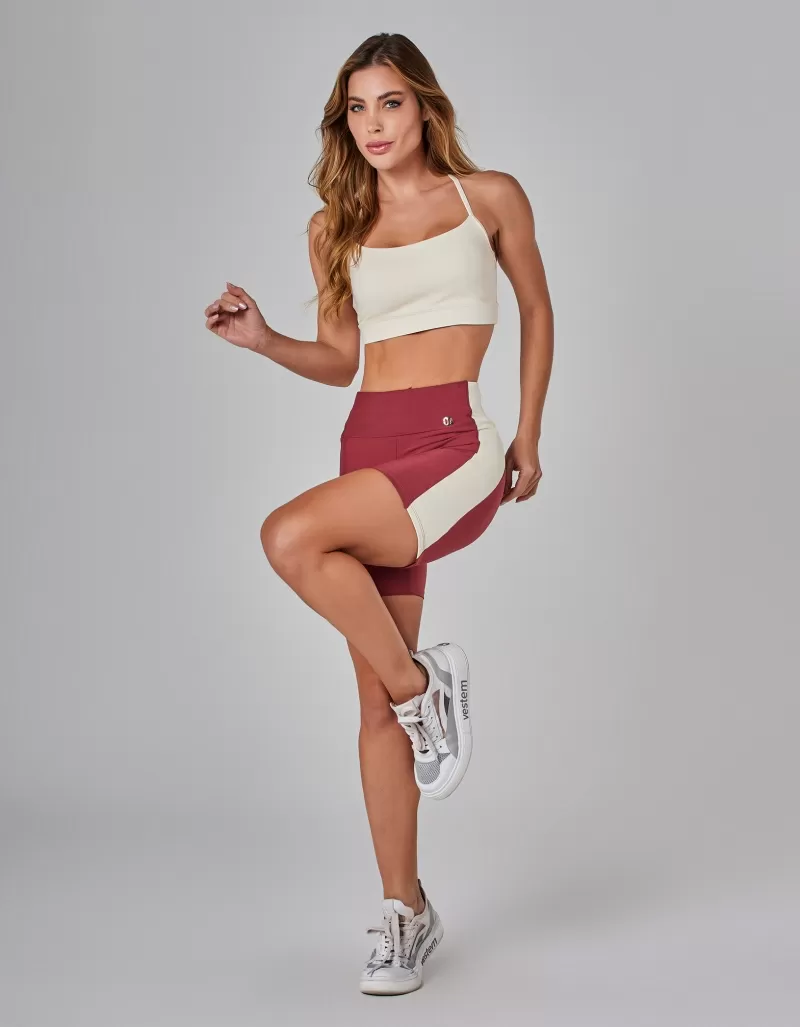 Vestem - Adrenaline Red Connect Cutout Shorts - SH645.I25.C0510