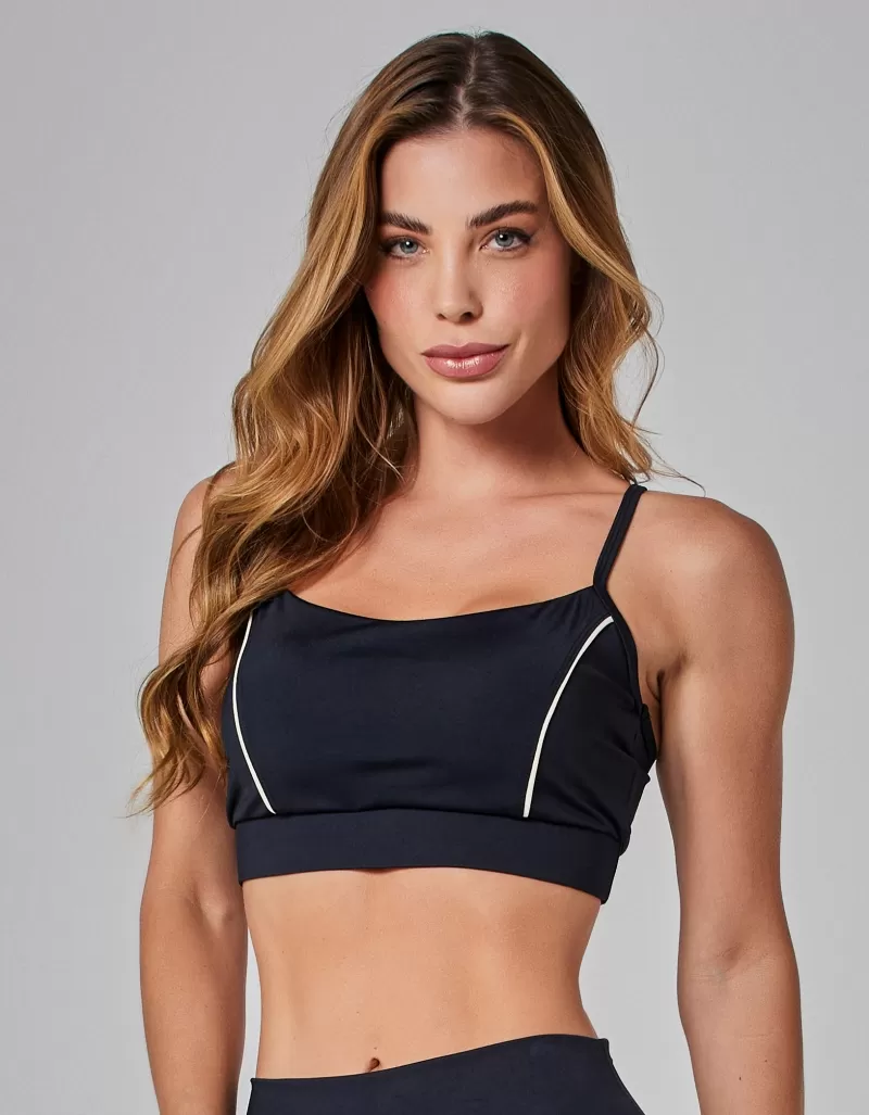 Vestem - Top Média Sustentação Link Preto - TOP1067.I25.C0002