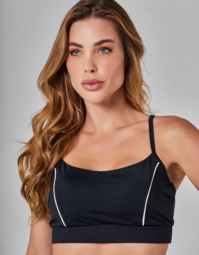 Vestem - Top Média Sustentação Link Preto - TOP1067.I25.C0002