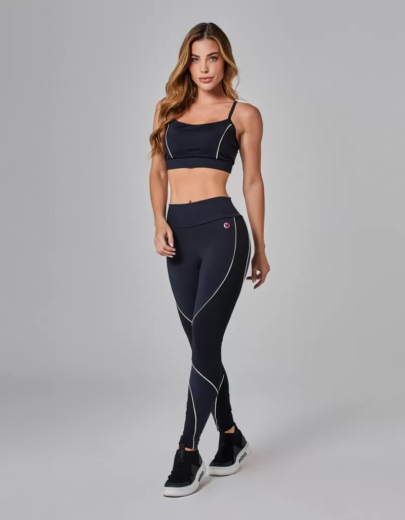 Vestem - Top Média Sustentação Link Preto - TOP1067.I25.C0002