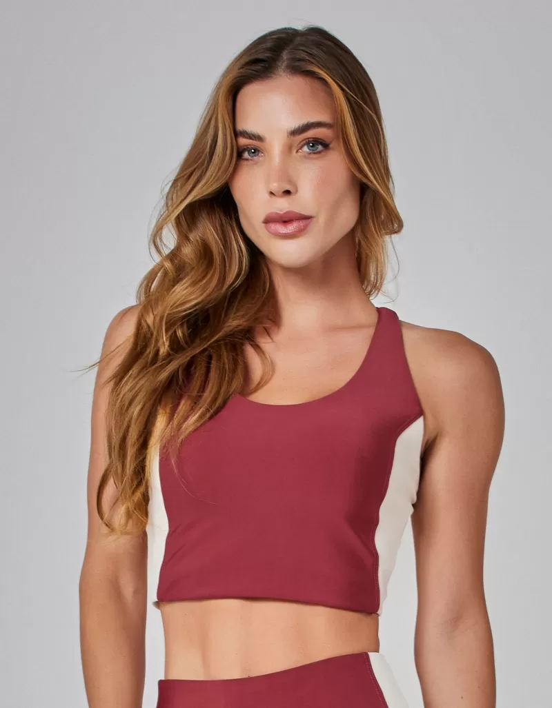 Vestem - Top Média Sustentação Connect Vermelho Adrenaline - TOP1107.I25.C0510