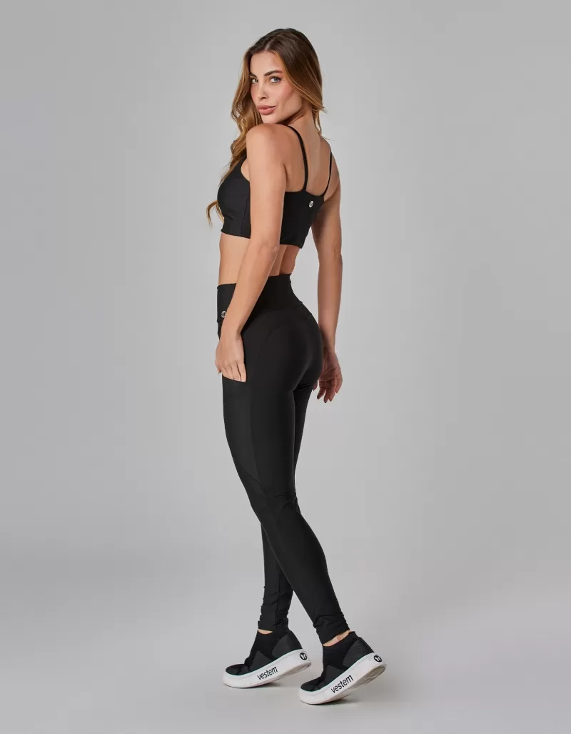 Vestem - Top Média Sustentação Focus Preto - TOP1108.I25.C0002