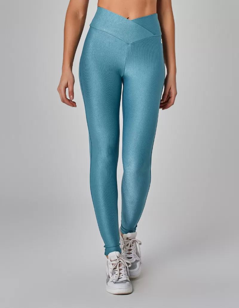 Vestem - Blue Mirante Tulip leggings - FS1466.I25.C0390